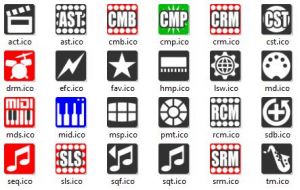 Technics Keyboard Icons Program